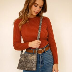 Cofi leather crossbody bag